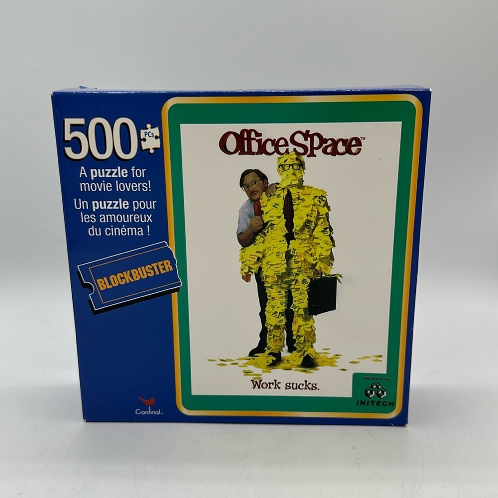 Blockbuster Office Space movie 500-piece jigsaw puzzle